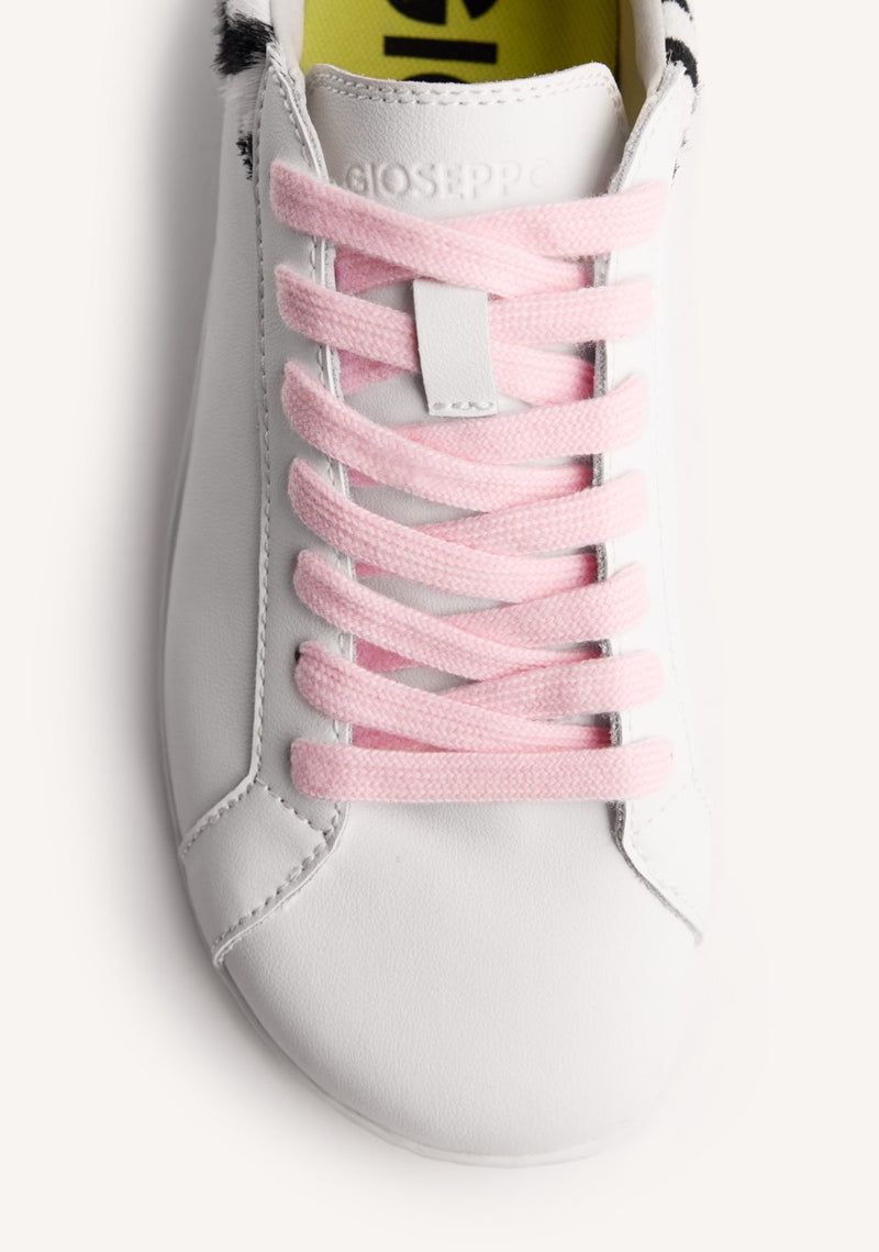GIOSEPPO BAREFOOT - ANIMAL PRINT LEATHER SNEAKERS ANDEI