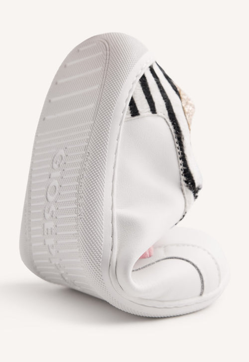 GIOSEPPO BAREFOOT - ANIMAL PRINT LEATHER SNEAKERS ANDEI