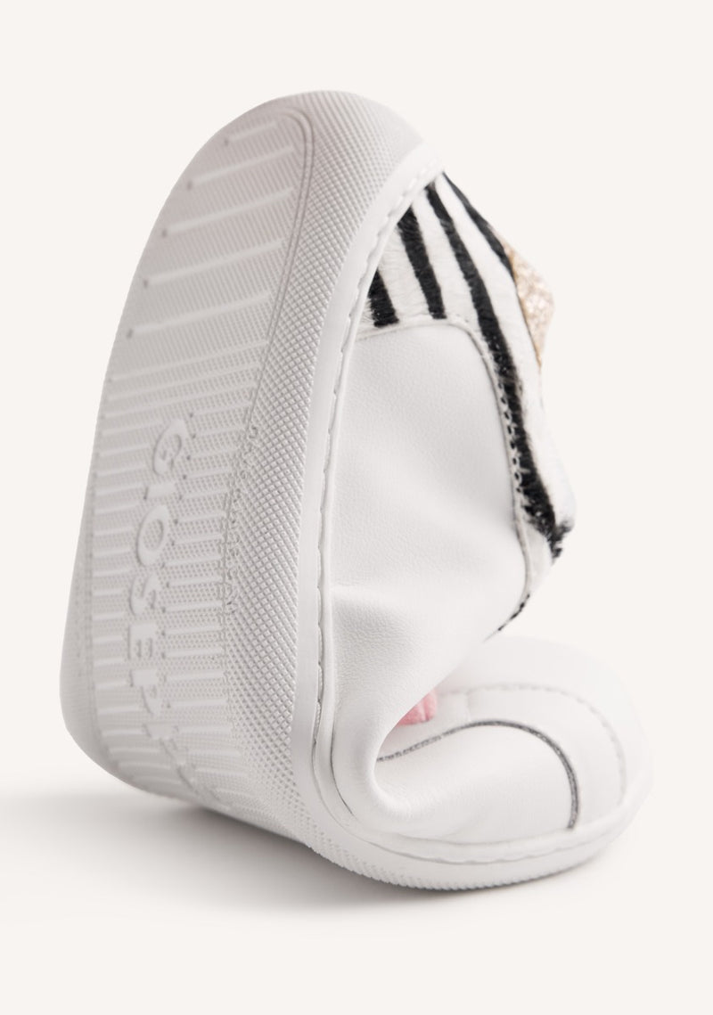 GIOSEPPO BAREFOOT - ANIMAL PRINT LEATHER SNEAKERS ANDEI