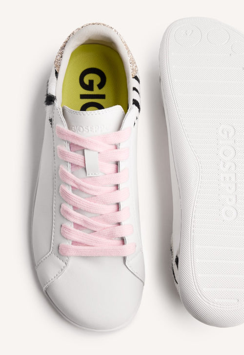 GIOSEPPO BAREFOOT - ANIMAL PRINT LEATHER SNEAKERS ANDEI