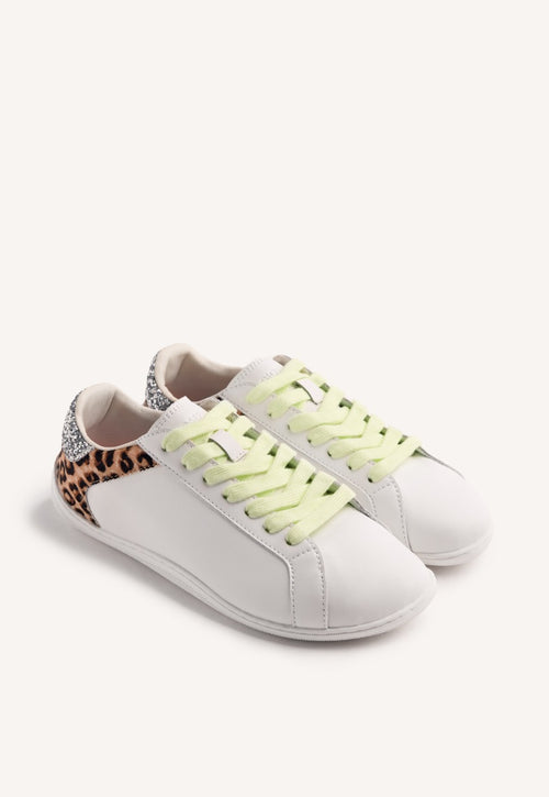 GIOSEPPO BAREFOOT - ANIMAL PRINT LEATHER SNEAKERS ANDEI