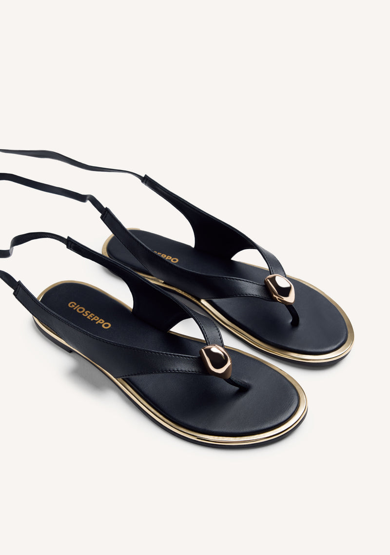 SANDALIAS PIEL JOYA WAMBA