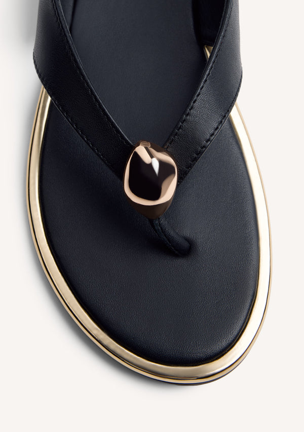 SANDALIAS PIEL JOYA WAMBA