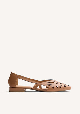 BALLERINE PELLE TRAFORATA BUMALA
