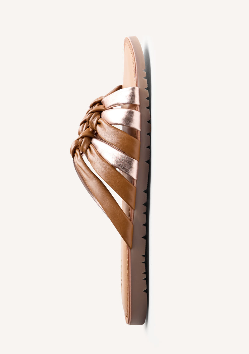 SANDALIAS PIEL NUDOS CALBAYOG