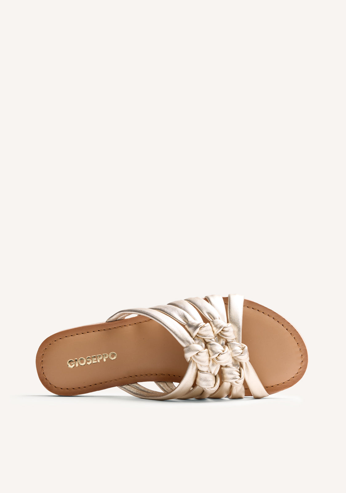 KNOTTED LEATHER SANDALS CALBAYOG