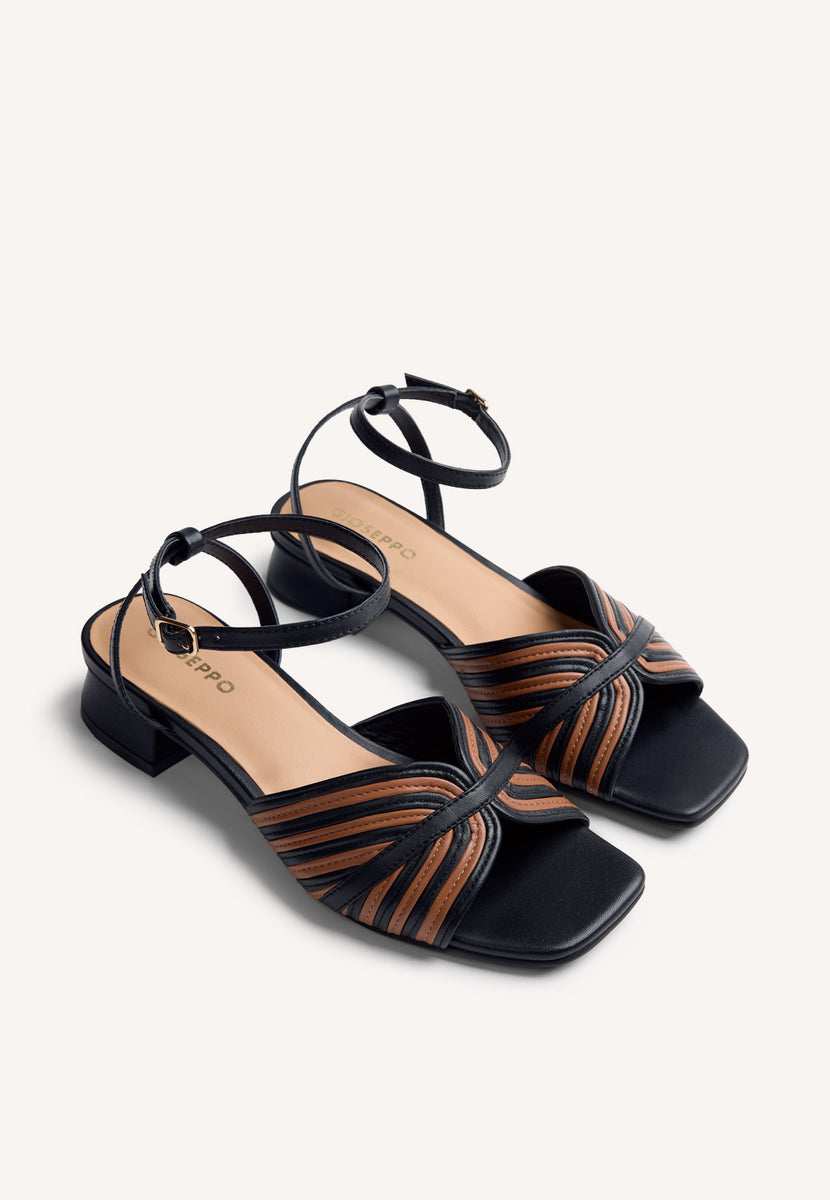 SANDALIAS TACÓN PIEL BIGELOW