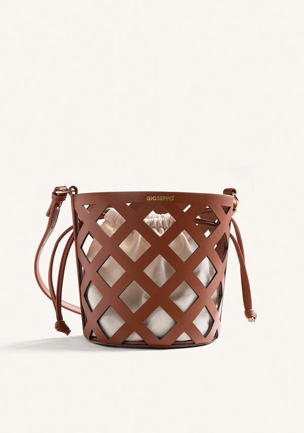 CUT-OUTS BUCKET BAG TUKUYU