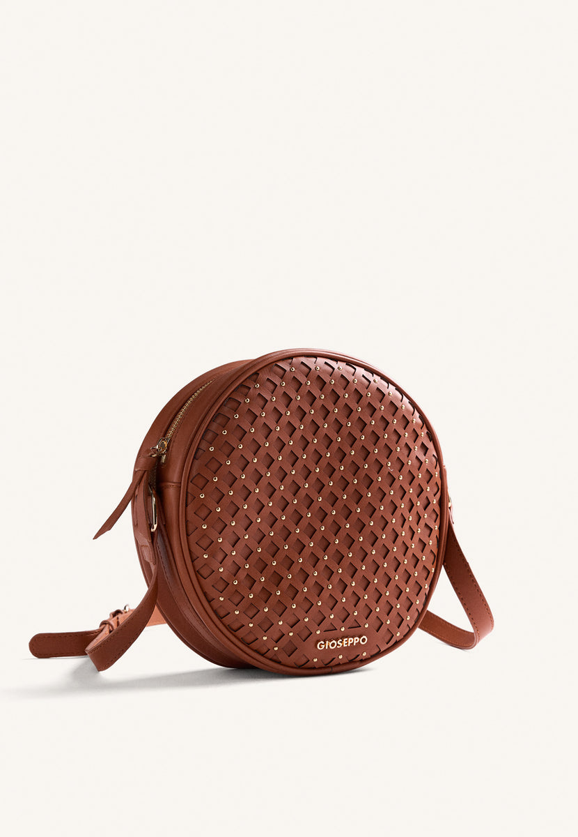 CUT-OUTS AND STUDDED CROSSBODY BAG WASCOTT