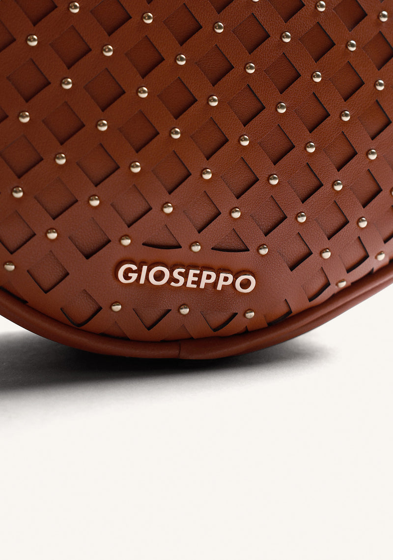 CUT-OUTS AND STUDDED CROSSBODY BAG WASCOTT