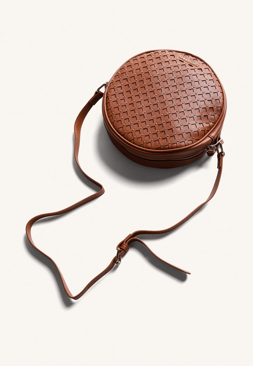 CUT-OUTS AND STUDDED CROSSBODY BAG WASCOTT