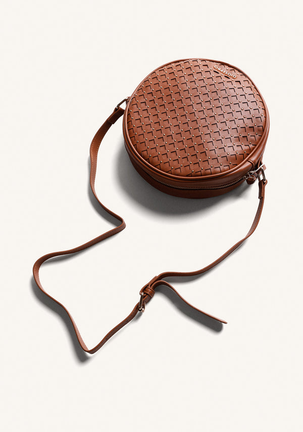 CUT-OUTS AND STUDDED CROSSBODY BAG WASCOTT