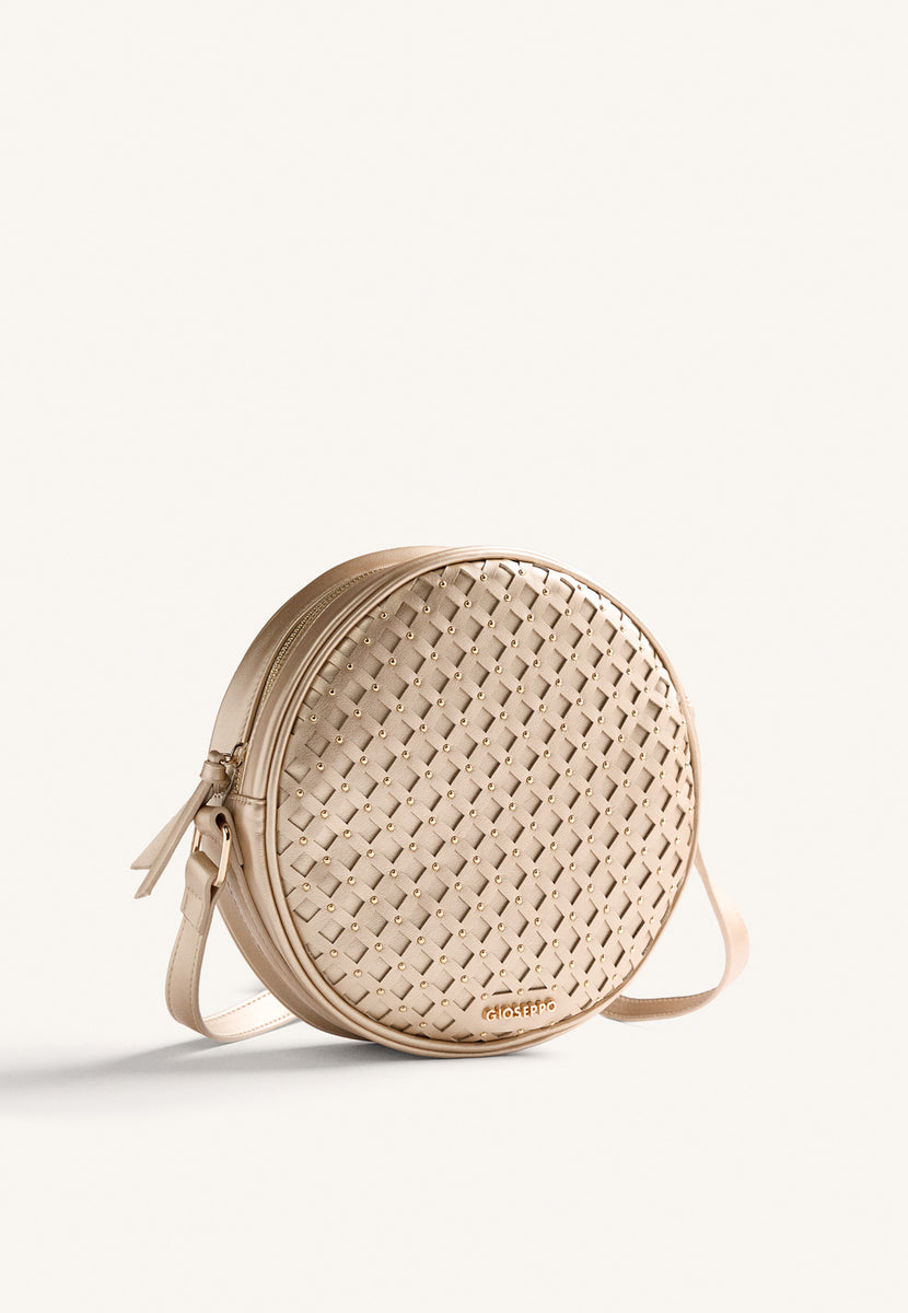 CUT-OUTS AND STUDDED CROSSBODY BAG WASCOTT