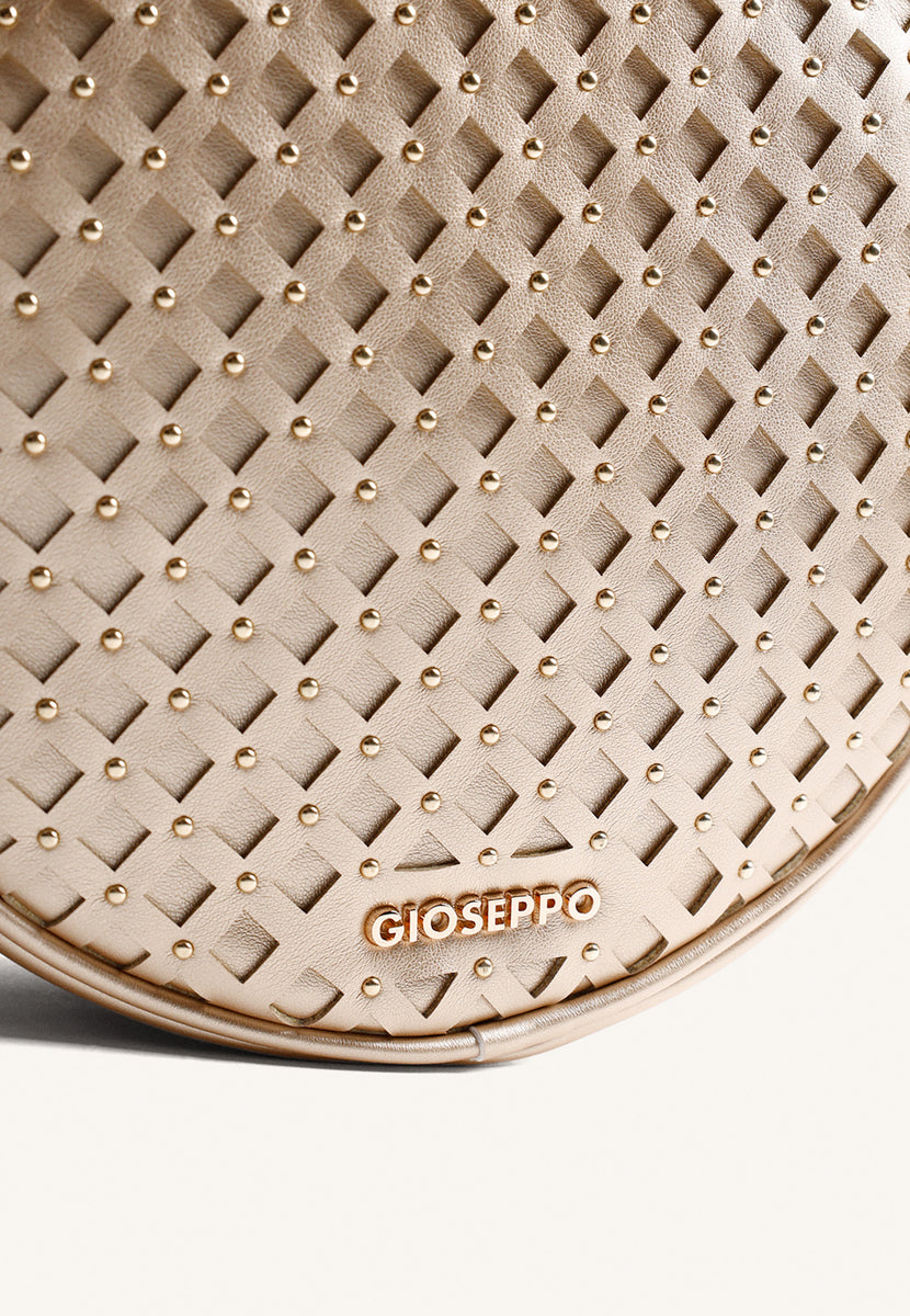 CUT-OUTS AND STUDDED CROSSBODY BAG WASCOTT