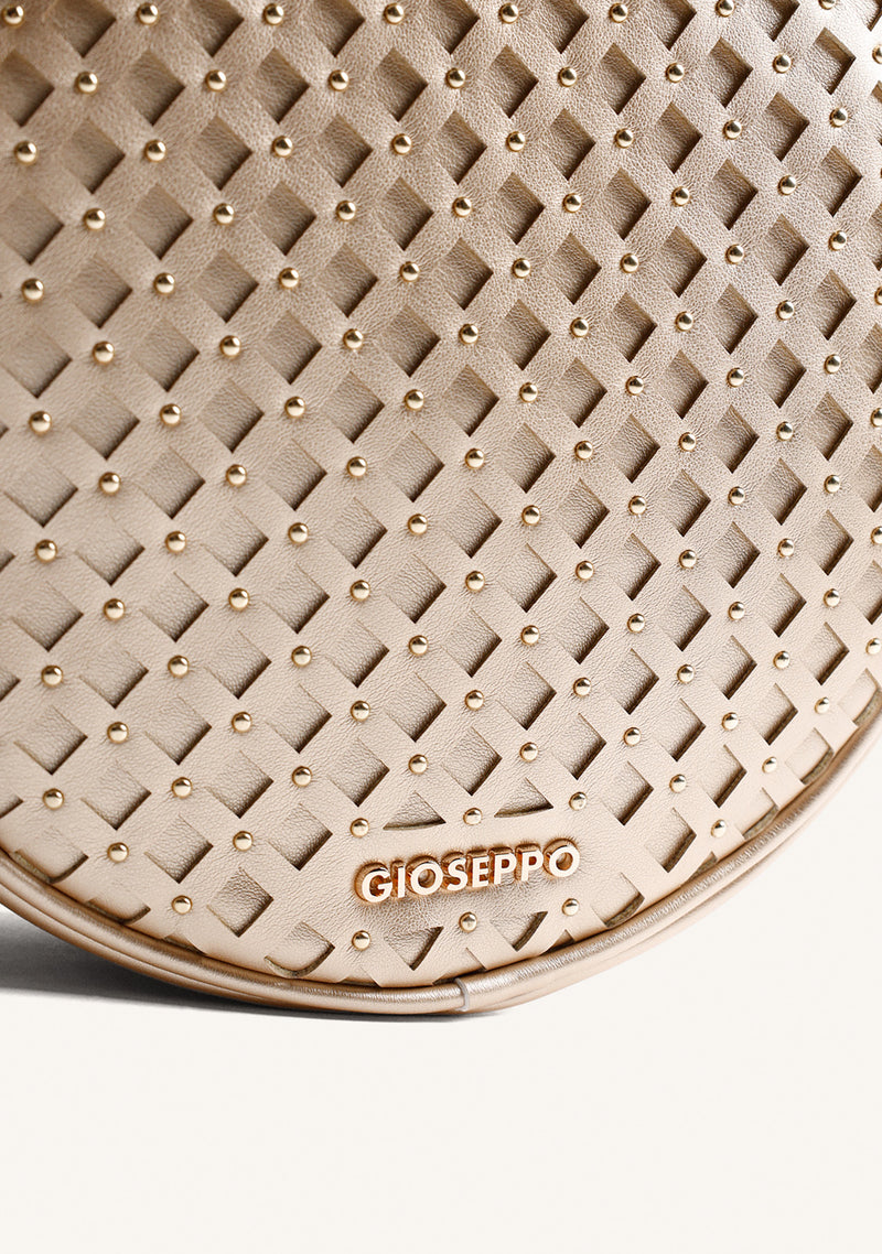 CUT-OUTS AND STUDDED CROSSBODY BAG WASCOTT