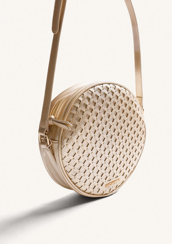 CUT-OUTS AND STUDDED CROSSBODY BAG WASCOTT