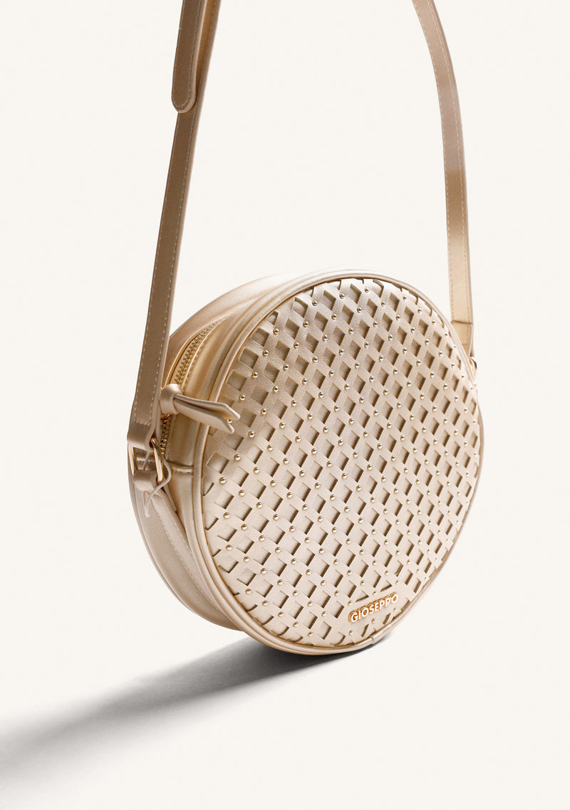 CUT-OUTS AND STUDDED CROSSBODY BAG WASCOTT