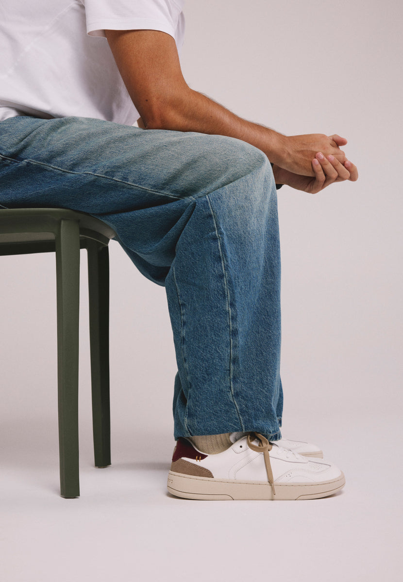 GIOSEPPO BAREFOOT - TÉNIS COURO MEPANDA