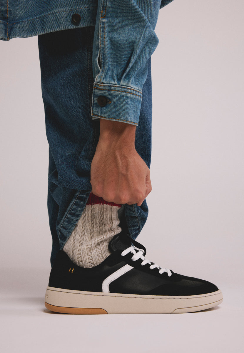 GIOSEPPO BAREFOOT - TÉNIS COURO CHWELE