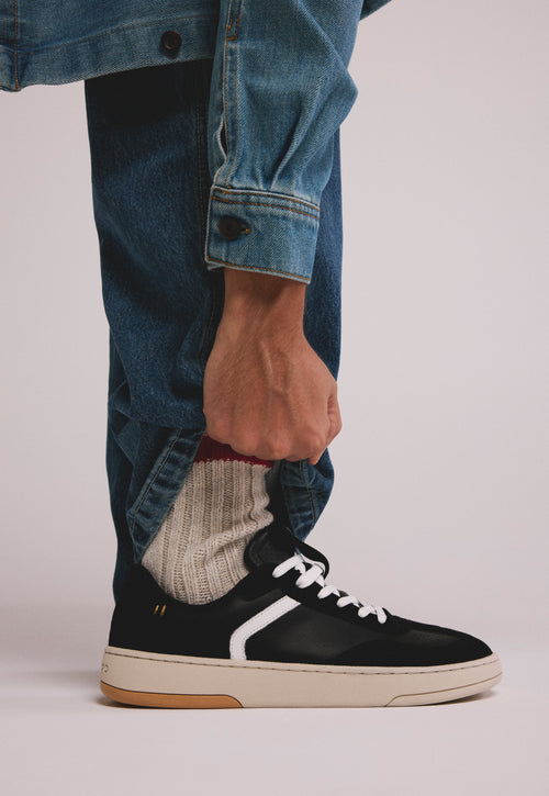 GIOSEPPO BAREFOOT - SNEAKERS PELLE CHWELE