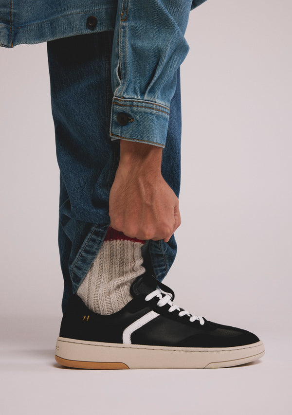 GIOSEPPO BAREFOOT - SNEAKERS PELLE CHWELE