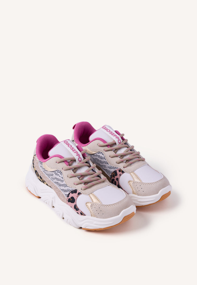 GULLY ANIMAL PRINT MESH SNEAKERS