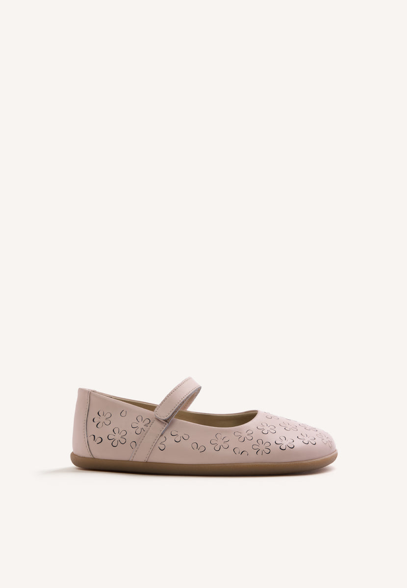 GIOSEPPO BAREFOOT - CUT-OUT LEATHER BALLET FLATS IRIGA