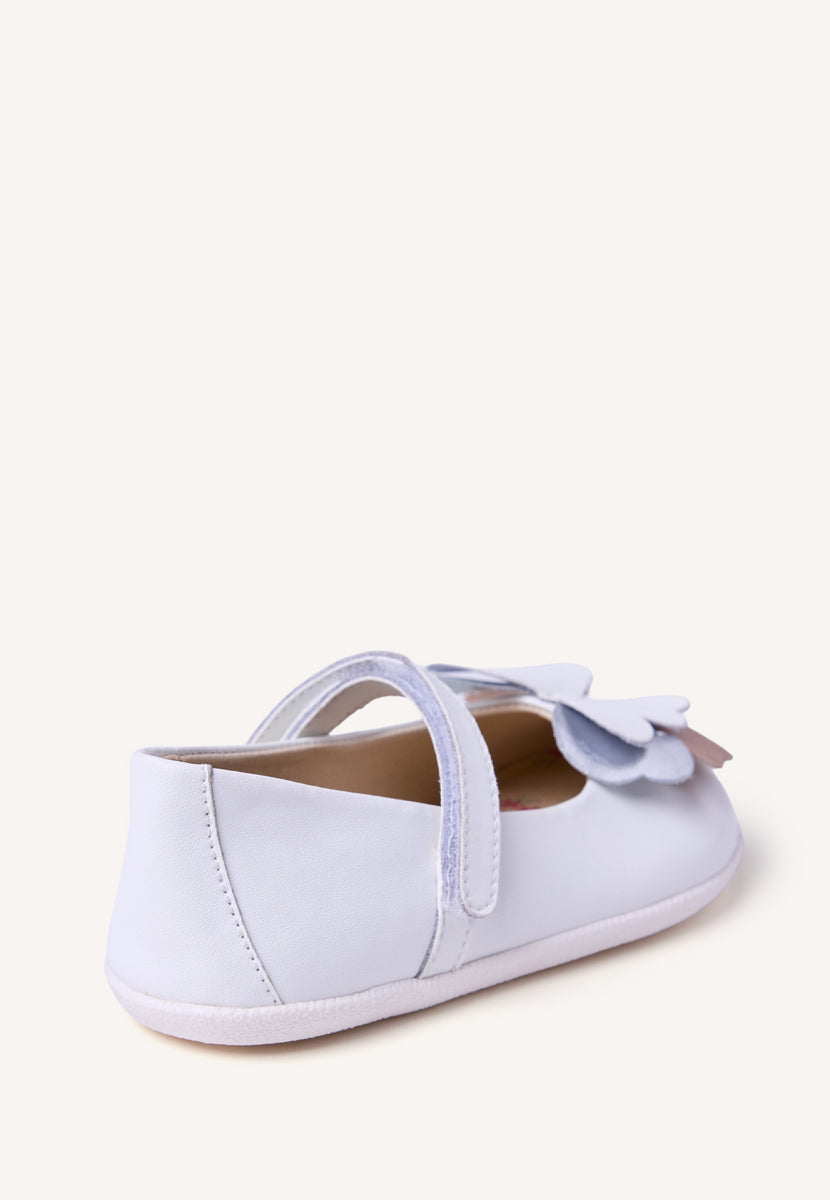 GIOSEPPO BAREFOOT - BALLERINA PELLE BRILLANTEZZA KILGORIS A FARFALLA