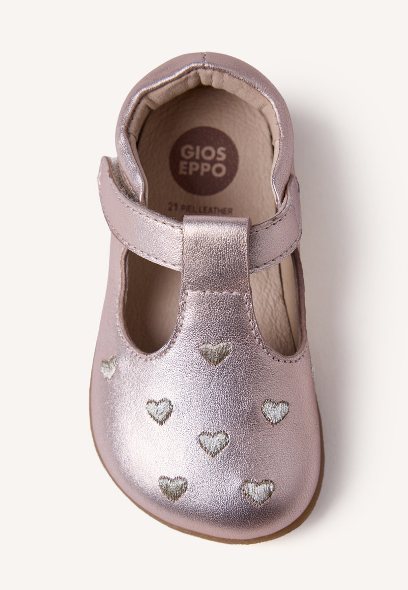 GIOSEPPO BAREFOOT - BALLERINE PELLE BRILLANTEZZA LARAOS