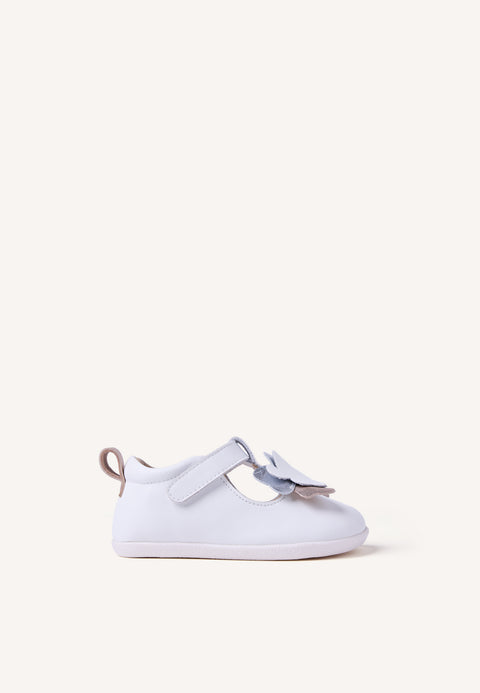 GIOSEPPO BAREFOOT - BAILARINAS PIEL BRILLO Y MARIPOSA MAKINDU