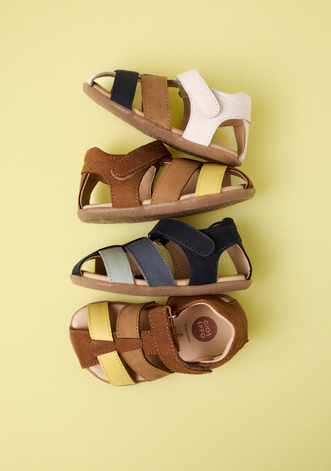 GIOSEPPO BAREFOOT - LEATHER CRAB SANDALS MORLEY