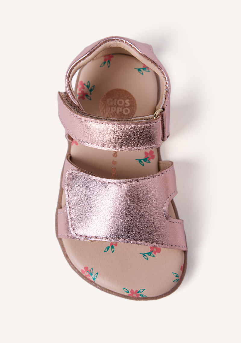 GIOSEPPO BAREFOOT - SHINY LEATHER SANDALS ILAGAN