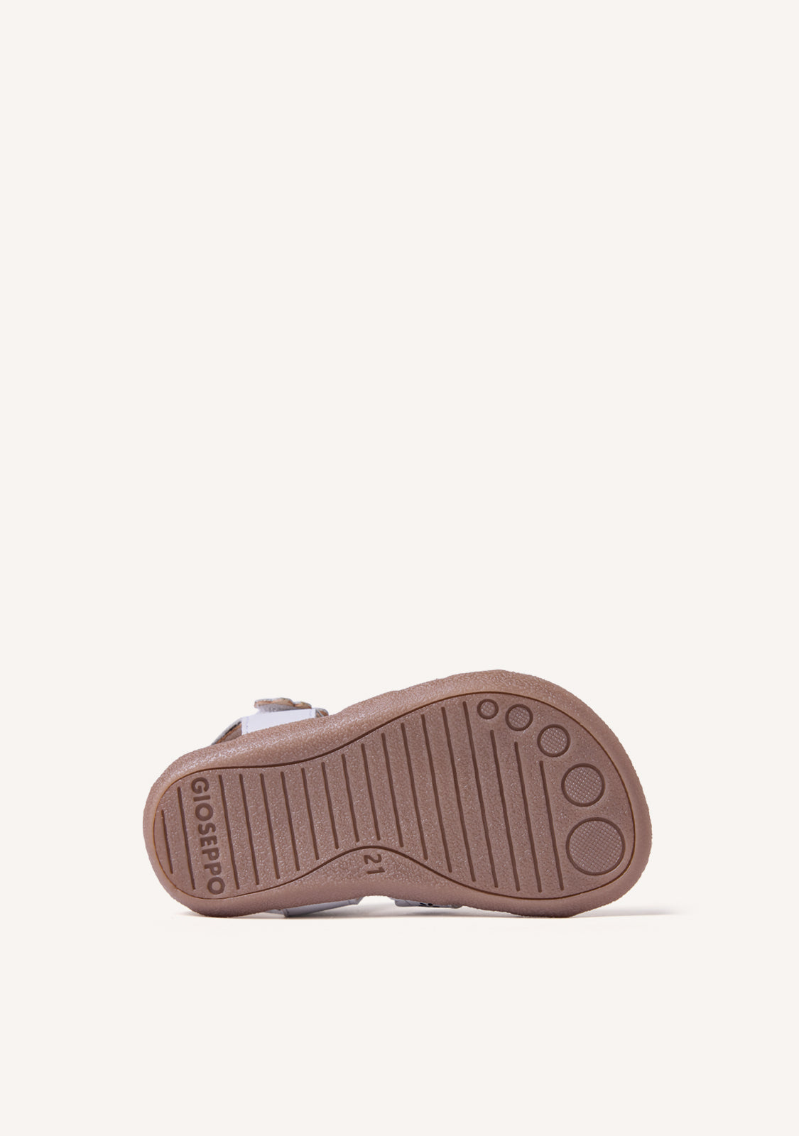 GIOSEPPO BAREFOOT - FLOWER OPEN LEATHER SANDALS KABATI