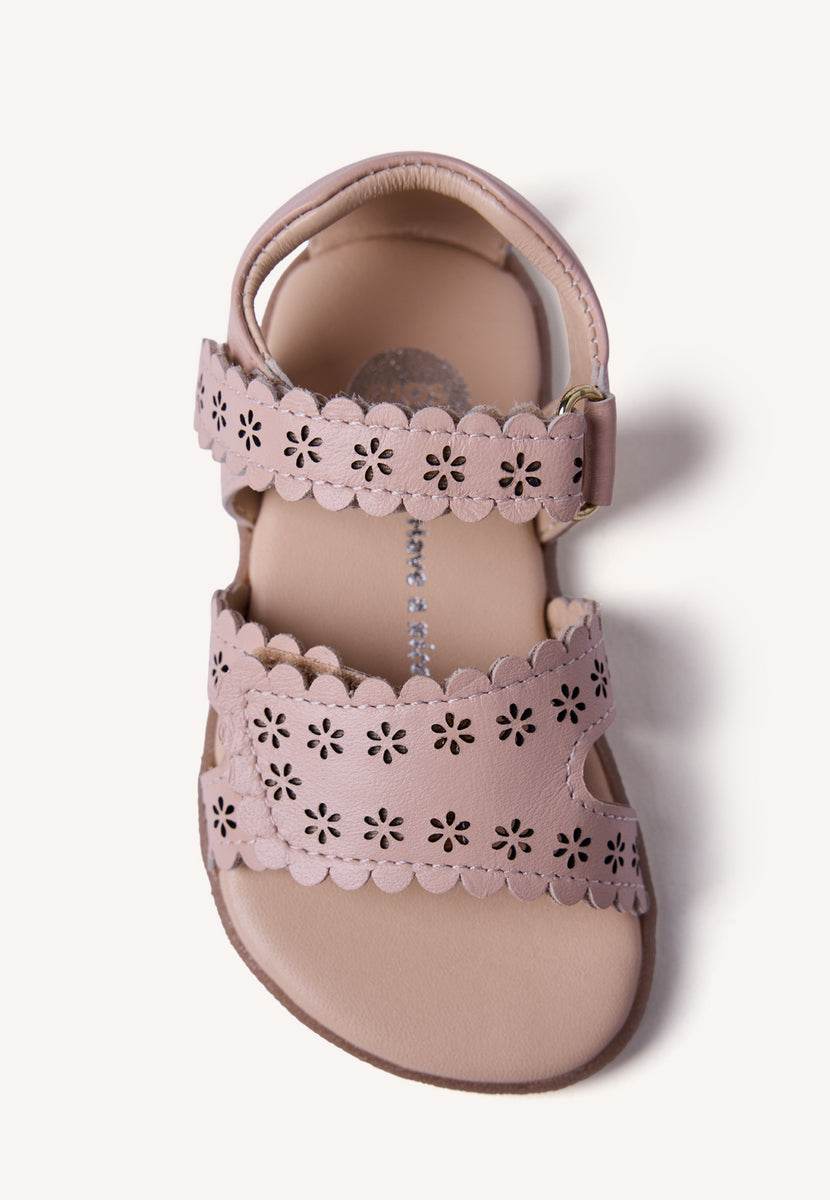 GIOSEPPO BAREFOOT - SANDALI PELLE FIORI KABATI