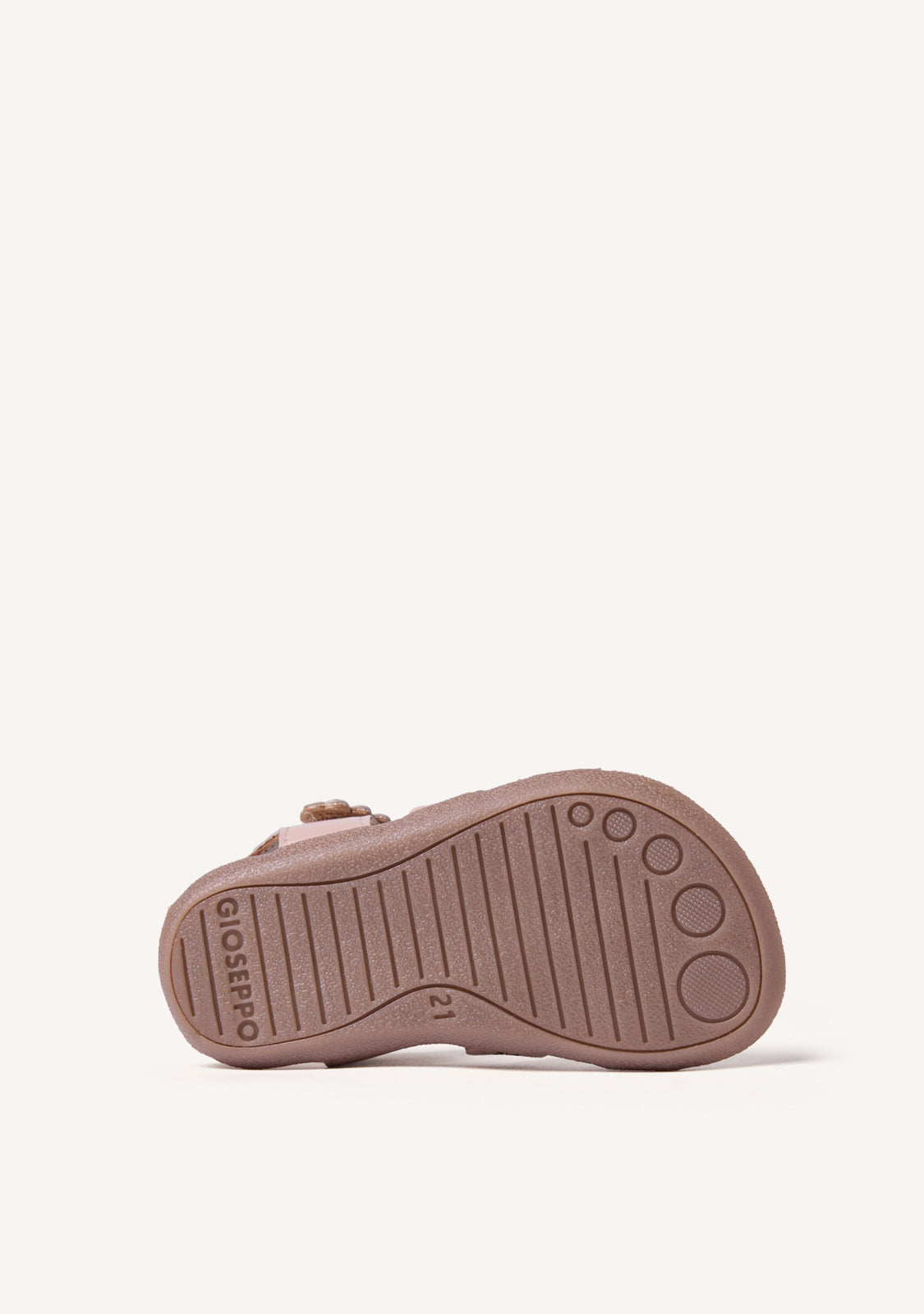 GIOSEPPO BAREFOOT - SANDALES OUVERTES CUIR FLEURS KABATI