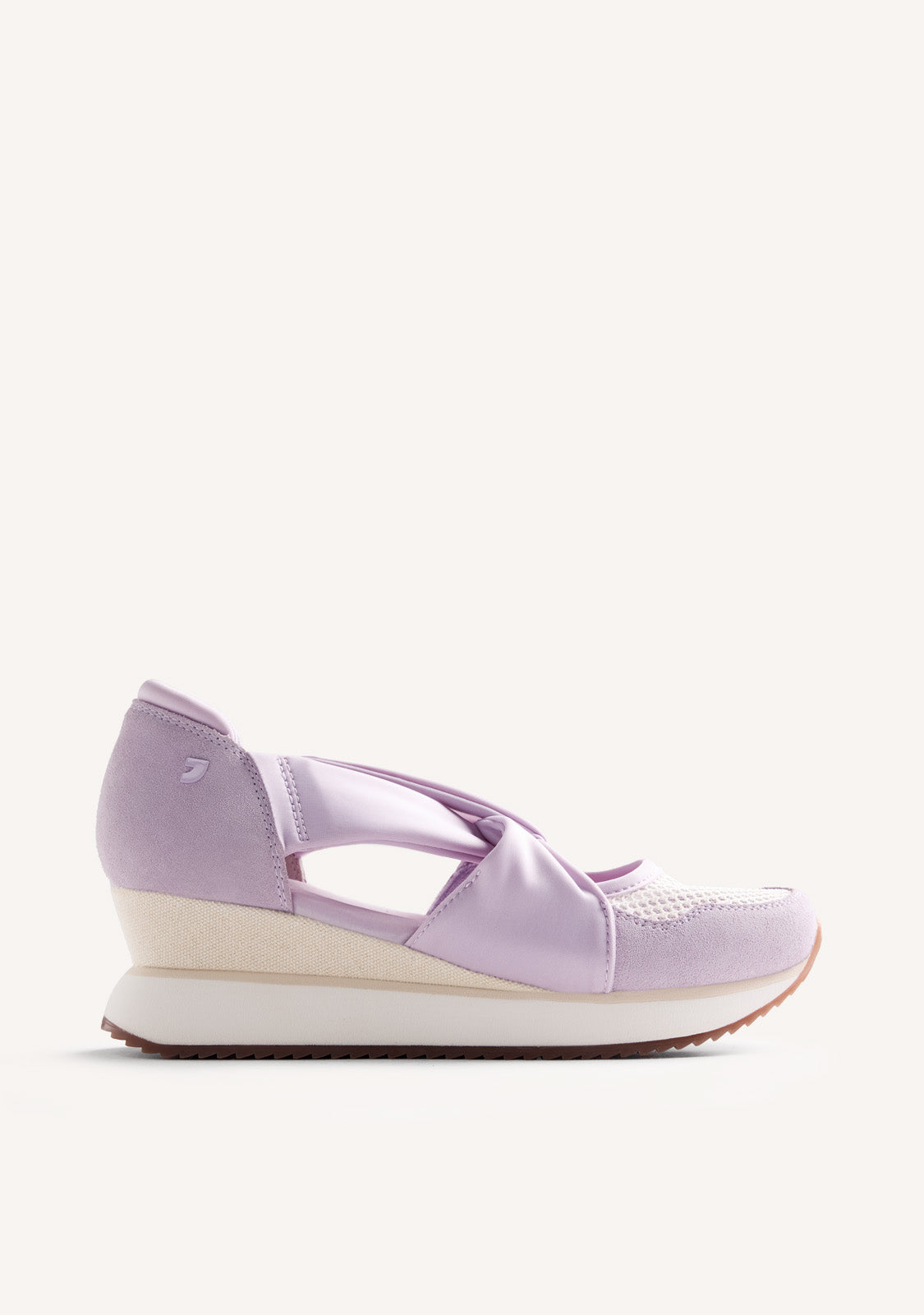 SNEAKERS APERTE ZEPPA PELLE E RETE TUHELJ