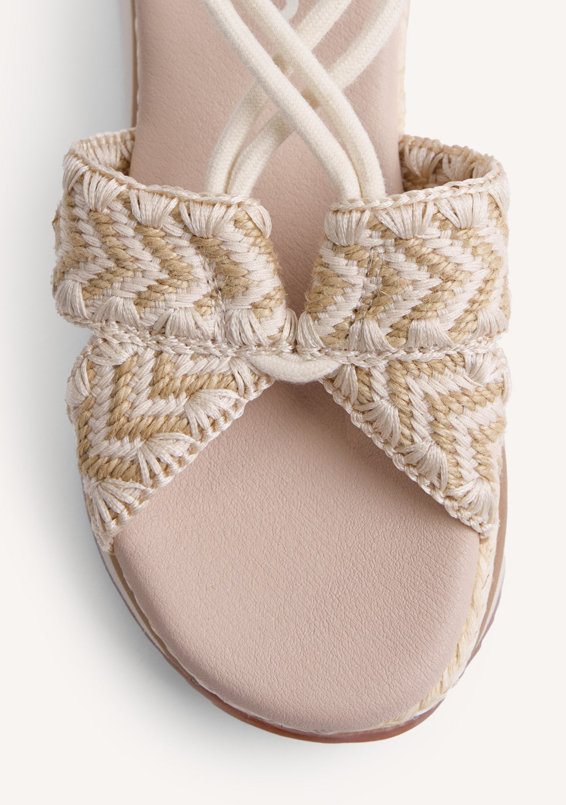 EMBROIDERED WEDGE SANDALS UGUNJA