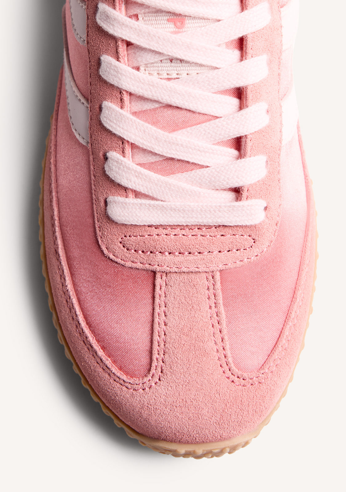 LEATHER AND SATIN SNEAKERS NANYUKI
