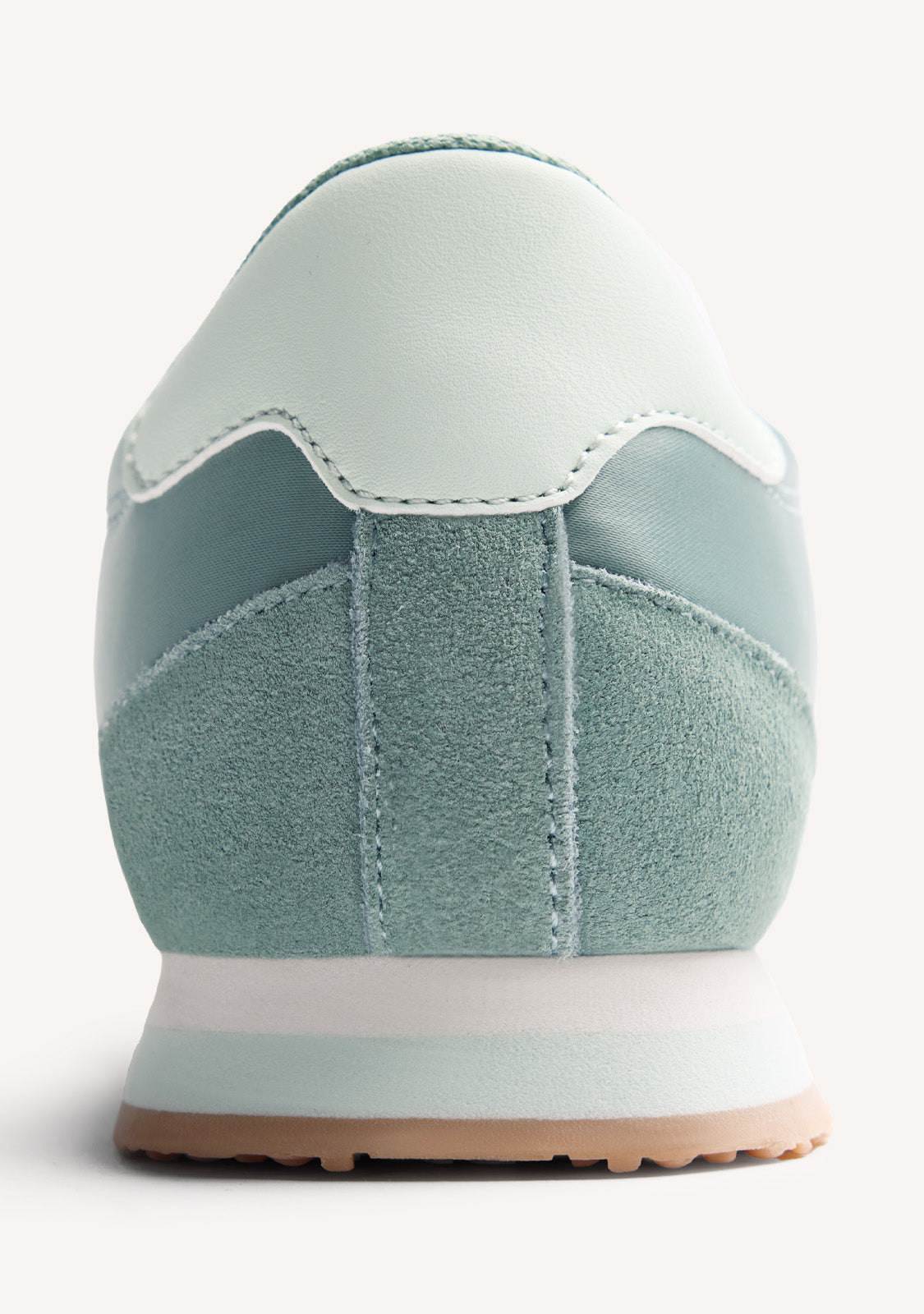 LEATHER AND SATIN SNEAKERS NANYUKI