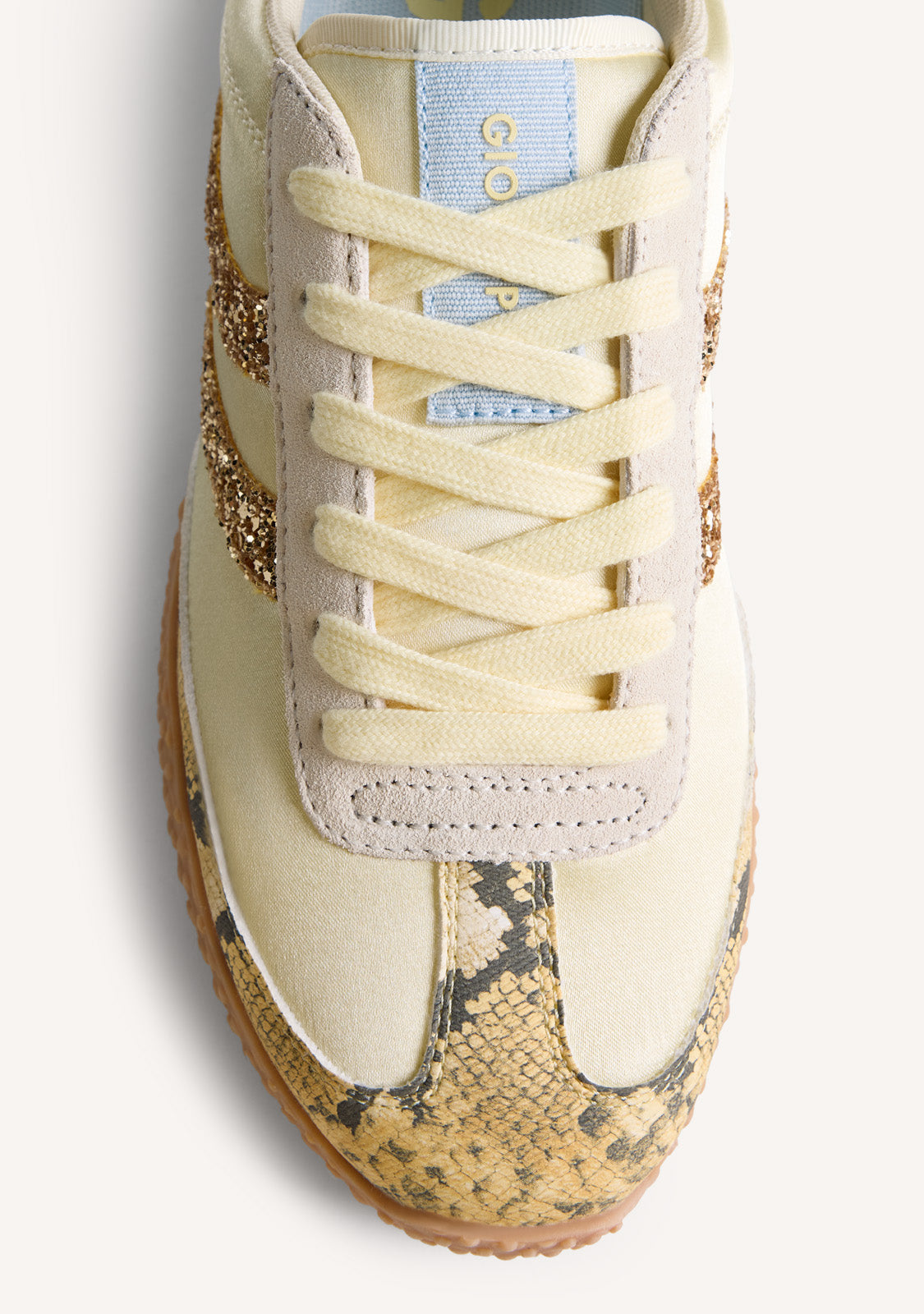 ANIMAL PRINT LEATHER SNEAKERS SHAMUD