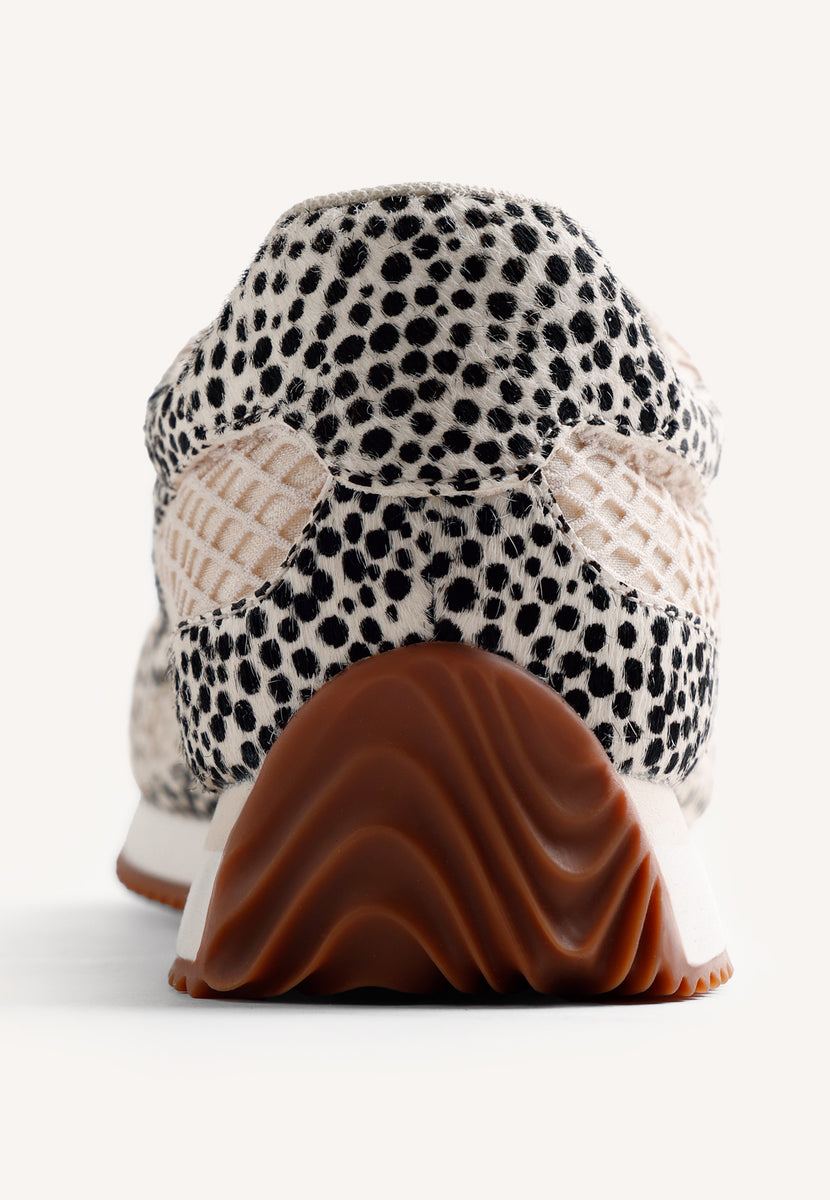 BASKETS CUIR ET RÉSILLE IMPRIMÉ ANIMAL SEEKONK