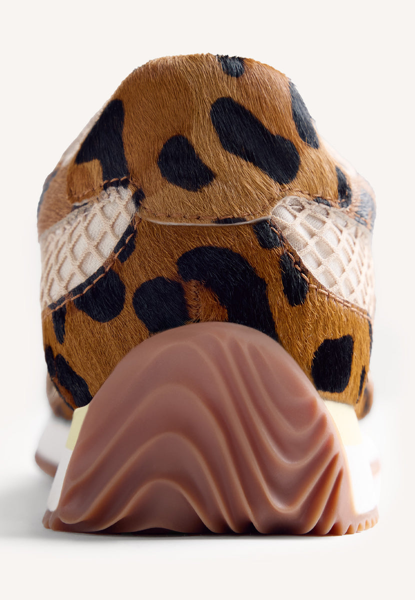 BASKETS CUIR ET RÉSILLE IMPRIMÉ ANIMAL SEEKONK