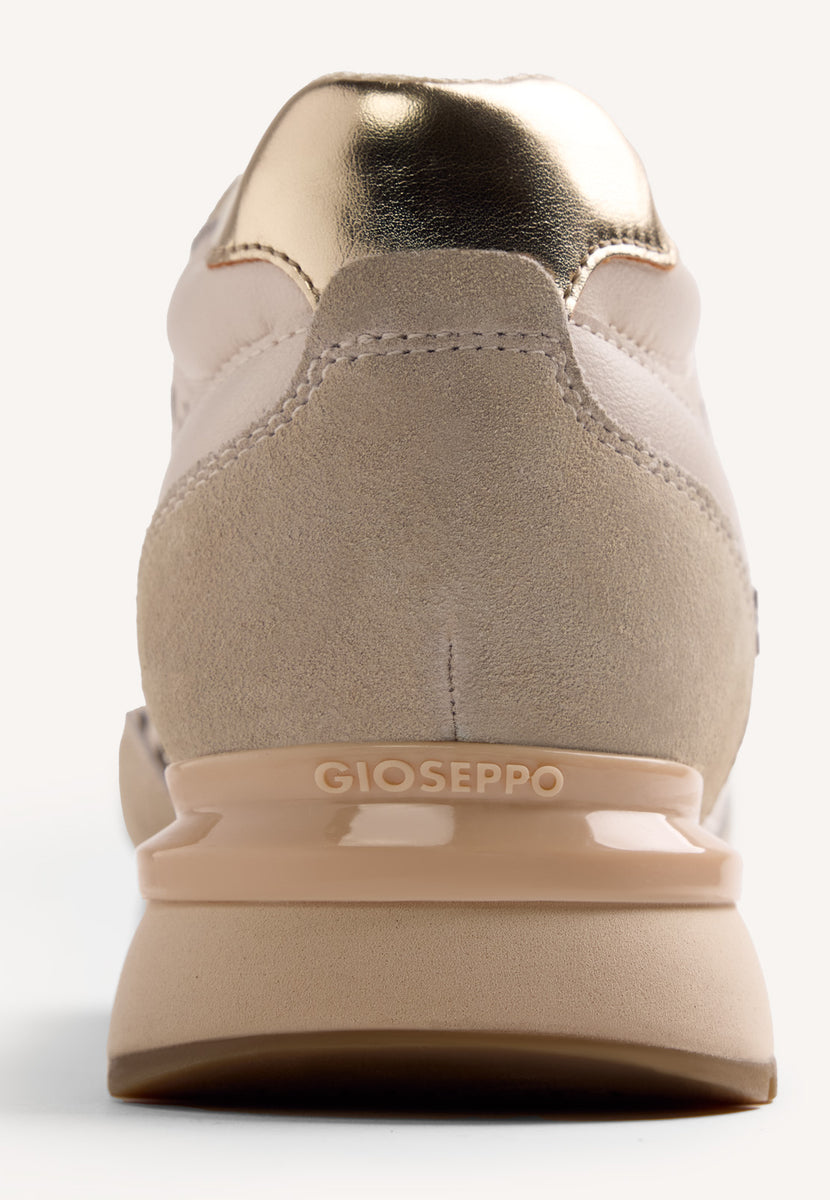 BASKETS COMPENSÉES CUIR AJOURÉ MURANGA