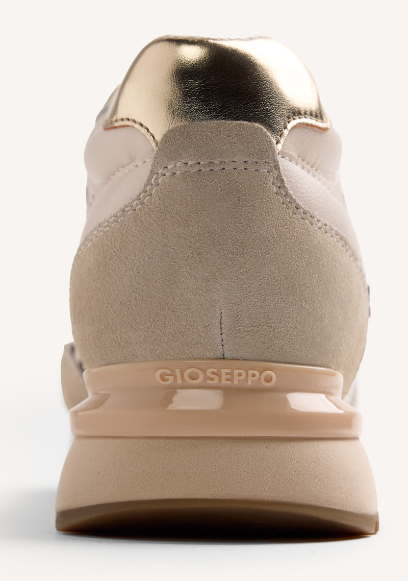 BASKETS COMPENSÉES CUIR AJOURÉ MURANGA