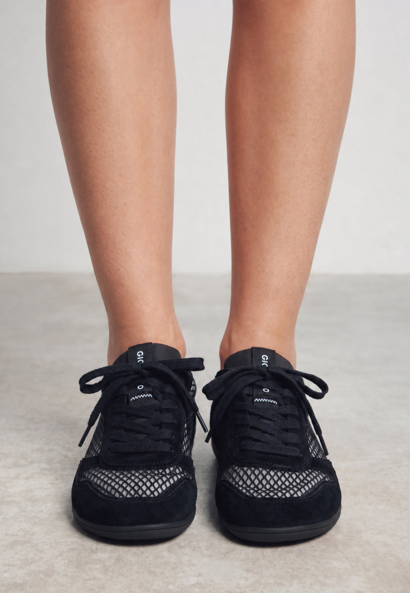 ZAPATILLAS BAREFOOT PIEL Y REJILLA ILESHA