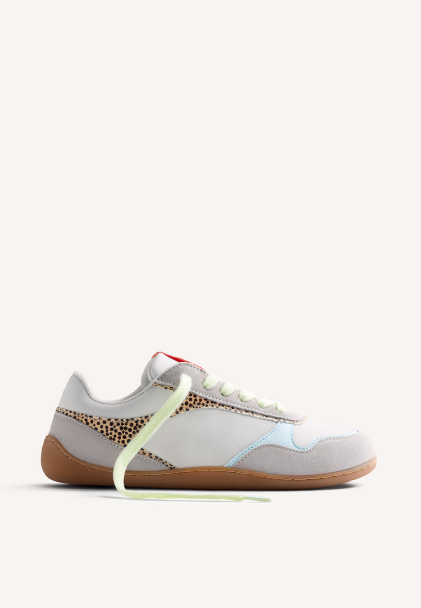 GIOSEPPO BAREFOOT - ZAPATILLAS PIEL ESTAMPADO ANIMAL LUANDA