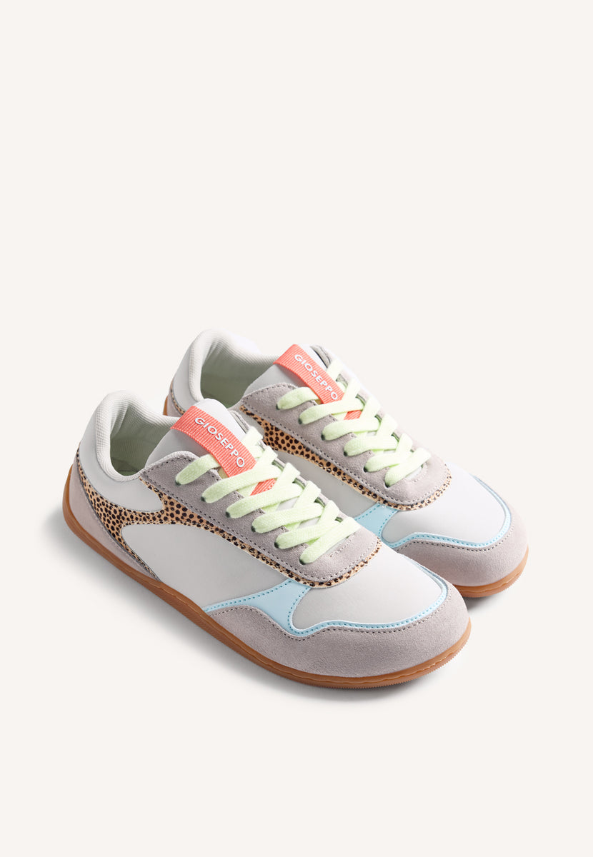 GIOSEPPO BAREFOOT - ZAPATILLAS PIEL ESTAMPADO ANIMAL LUANDA