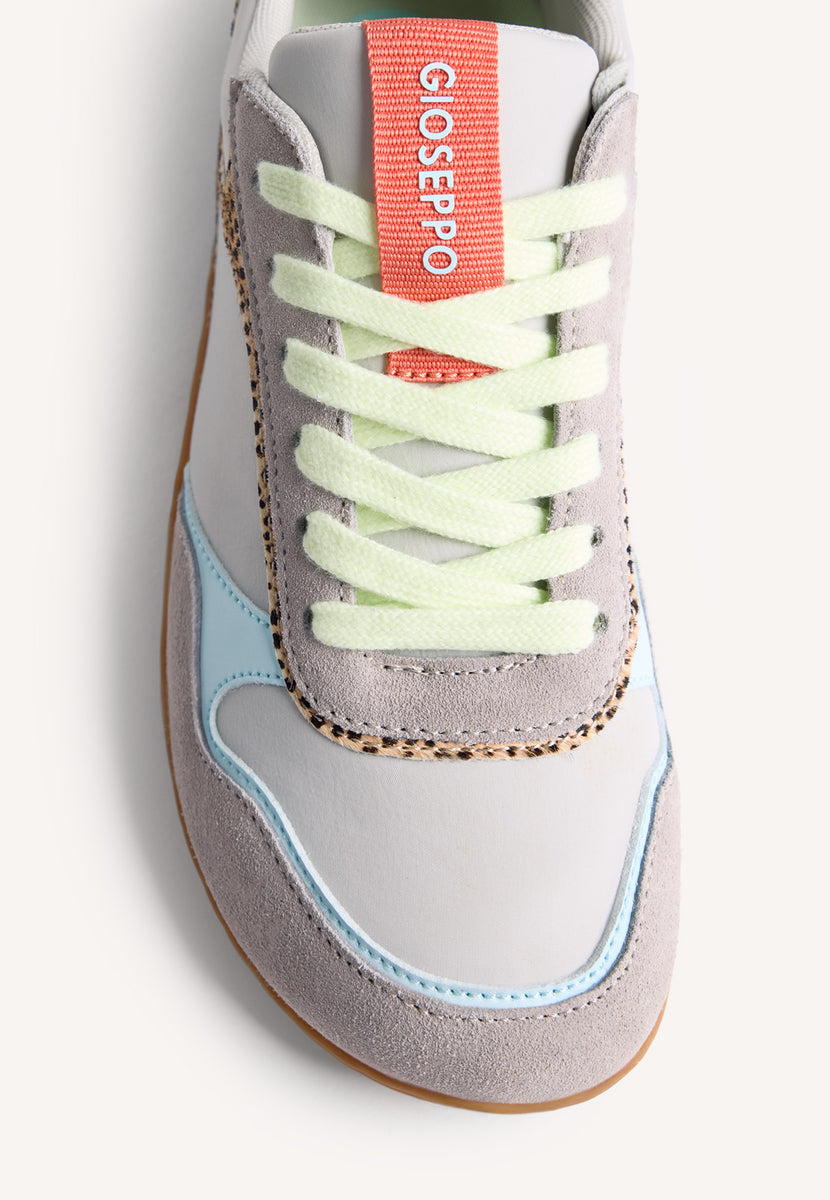 GIOSEPPO BAREFOOT - ZAPATILLAS PIEL ESTAMPADO ANIMAL LUANDA