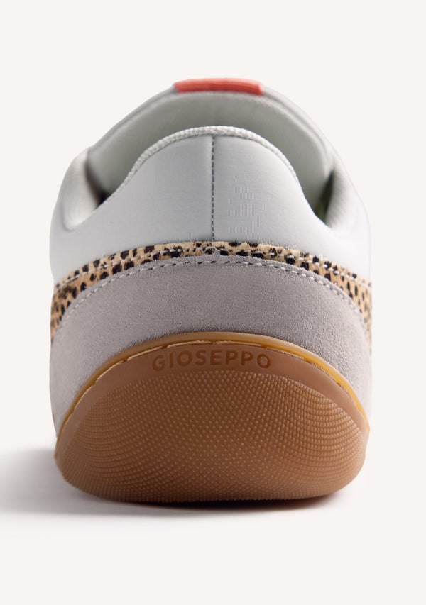 GIOSEPPO BAREFOOT - ANIMAL PRINT LEATHER SNEAKERS LUANDA