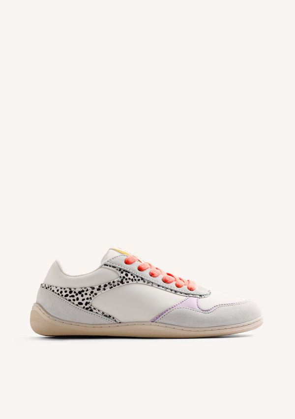 GIOSEPPO BAREFOOT - ANIMAL PRINT LEATHER SNEAKERS LUANDA